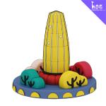 Children Soft Cushioned Indoor Playground Swivel Chair Amusement Ride
