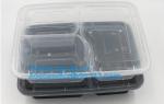 Wholesale 3 Compartment Take away Microwave PP High Quality food container
