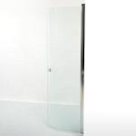 3-15mm Thickness J-Shape Curved Tempered Shower Glass for Bathroom Modernization
