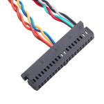 TE AMP 102387-9 To 205205-2 DB15 Cable Assembly D-Sub Connectors Customized