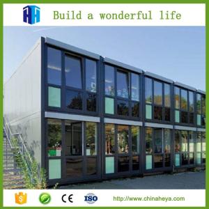 Wholesale prefabricated steel structure 40ft Container House movable camp house labor colony from china suppliers