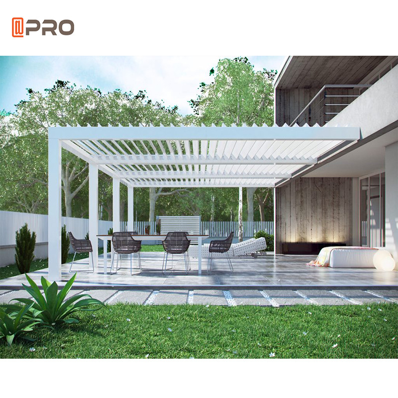 Rodent Proof 3x6m Modern Aluminum Pergola Powder Coated