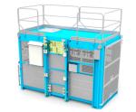 High Efficiency Construction Hoist Elevator , Steel Construction Site Hoist