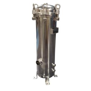 Wholesale 62KG 304 Stainless Steel 4 Cartridge Filter Housing Suitable for Food Beverage from china suppliers
