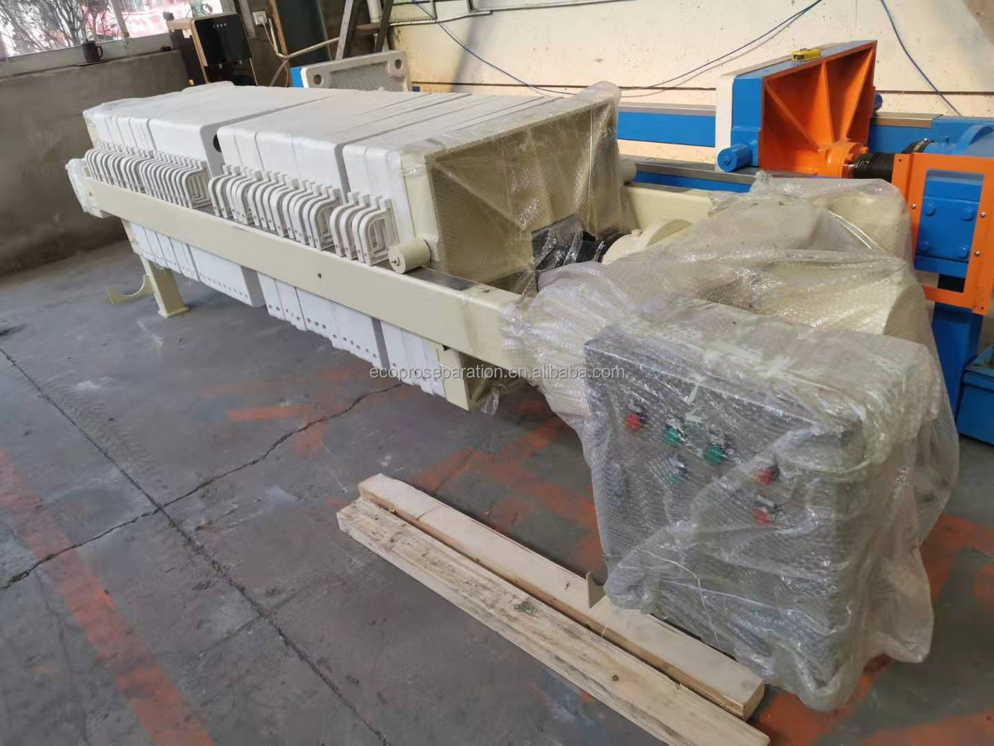 14 Plates Dewatering Filter Press 6m2 Filter Presses For Sludge Treatment