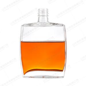 Wholesale 375ml 750ml 800ml Clear Glass Bottle For OEM ODM Gin Vodka Whiskey Wine from china suppliers