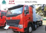 Heavy Duty HOWO Tipper Truck , 12 Wheeler Dump Truck 40 Tons For Construction