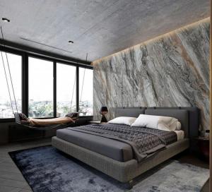 Wholesale Indoor Floor And Wall Marble Look 900x1800x9mm Non-Slip Polished Glazed Porcelain Tile For Dedroom And Kitchen from china suppliers