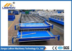 Wholesale PPGI Corrugated Sheet Making Machine Double Layer Roof Sheet Roll Former from china suppliers