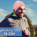 Wrieless Headphones Bluetooth Beanie Hat Music Listening Warm Windproof