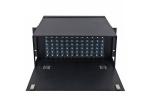 FTTH / CATV Fiber Optic Cable Assembly 4u 19 Feets 144 Port Fiber Patch Panel