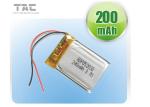 Light Weight LP452030 3.7V 200mAh Polymer Lithium Ion Batteries UN38.3 RoHs