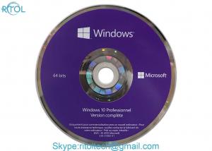 Wholesale 64 Bit DVD OEM Windows 10 Operating System License Home Software French from china suppliers