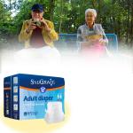Comfortable and Non-Toxic SnuGrace Medical Adult Diapers with PE Film Bottom
