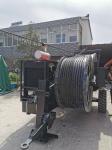 97kw 2x40kN Hydraulic Overhead Cable Tensioner With Air Brake System
