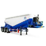 30-60T Max Payload Cement Trailer 2 Axle Bulk Cement Tank Powder Tanker High