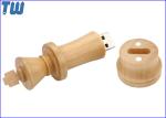 Wooden Chess King Design USB Flash Drive Custom Logo Printing