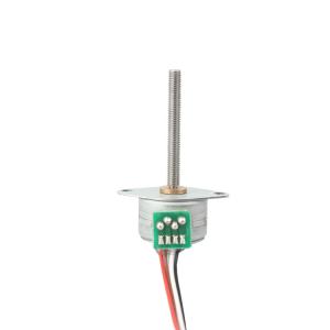 Wholesale High Resolution Permanent Magnet Stepper Motor 15mm Long Screw Shaft for Medical instruments、Precision instrument from china suppliers
