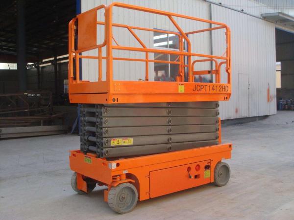 6m 10m 12m 272kg Hydraulic Lifting Platform Electric Automotive Scissor Lift