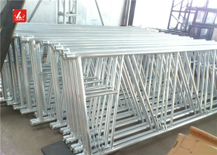 Corrosion Resistant Folding Truss Indoor Party / Trade / Show Aluminum Trussing