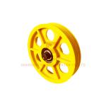Cast Iron Sheave Elevator Traction Sheave Wire Rope Sheave Wheels