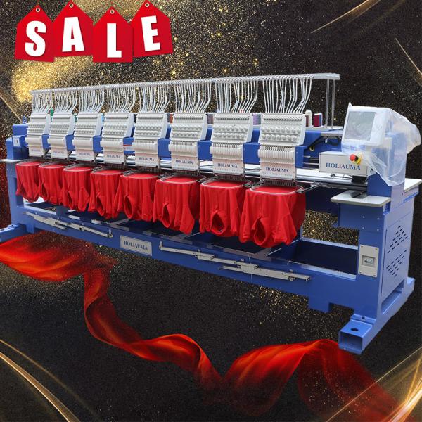10 year service guaranteed cheap 8 head embroidery machine price high speed