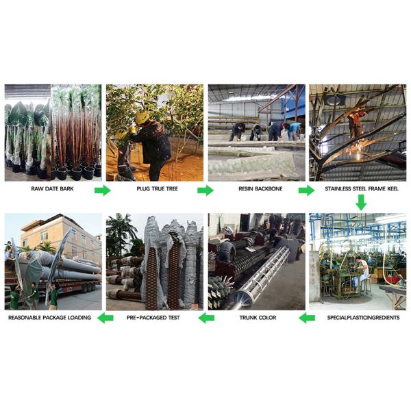 Environmentally Friendly Artificial Magnolia Tree No Color Fading Evergreen Plants