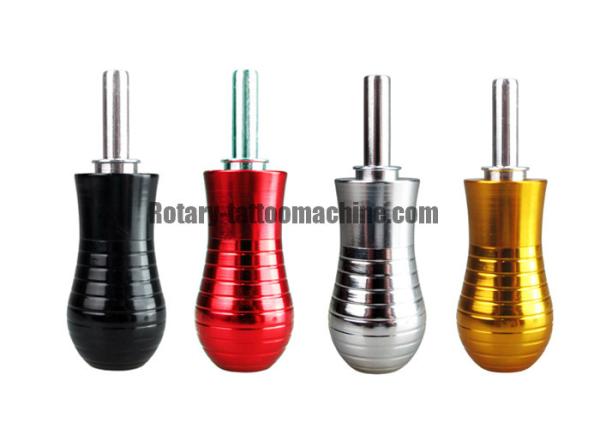 All Purpose Hawk Aluminium Tattoo Grips , Disposable Tips And Grips Textured