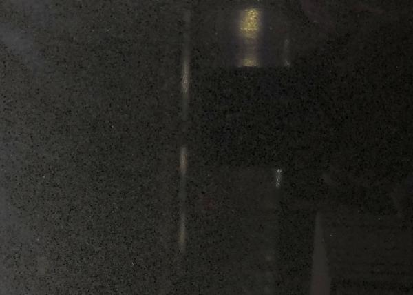 Super Markets Black Quartz Floor Tiles Acid Resistant Environment Friendly Super