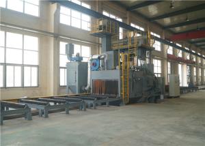 Wholesale 8pcs Turbine Roller Conveyor Blast Machine For Steel Plate / Structure / Profile / Beams from china suppliers
