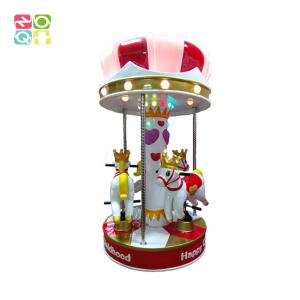 Wholesale arcade game Indoor Game Machine Amusement Ride 3 Seat 6 Seat Carousel Horse Ride from china suppliers