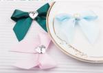 High End Bow Tie Ribbon , Hair Elastic Bands Home Textile Purple