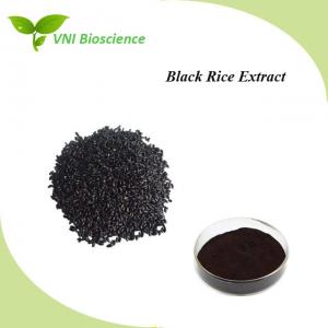 Wholesale Antioxidant Plant Herbal Extract Seed Black Rice Extract Powder Halal Certified from china suppliers