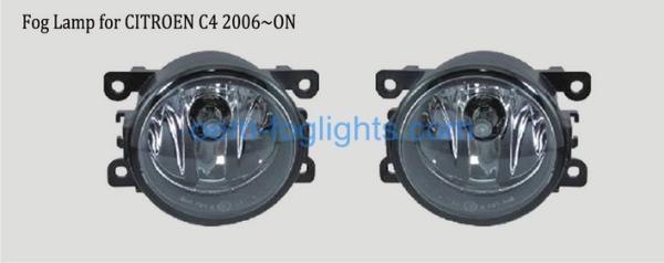 Non-corrosive housing and high-impact lens Citroen C4 2006~On OEM Fog Fight Kit