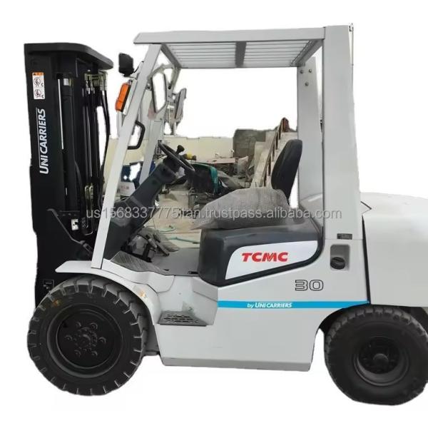 Diesel Engine TCM 30 Forklift Used Toyota Great Performance Min. Lifting Height