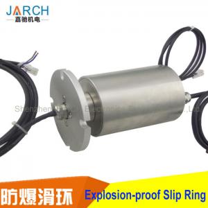 China Flameproof Enclosure Explosion Proof Slip Ring Stainless Steel Shell Ex-Proof Slip Rings on sale