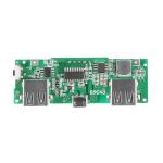 LED Dual USB 5V 2.1A Micro USB Input Power Bank 18650 Battery Charger Board