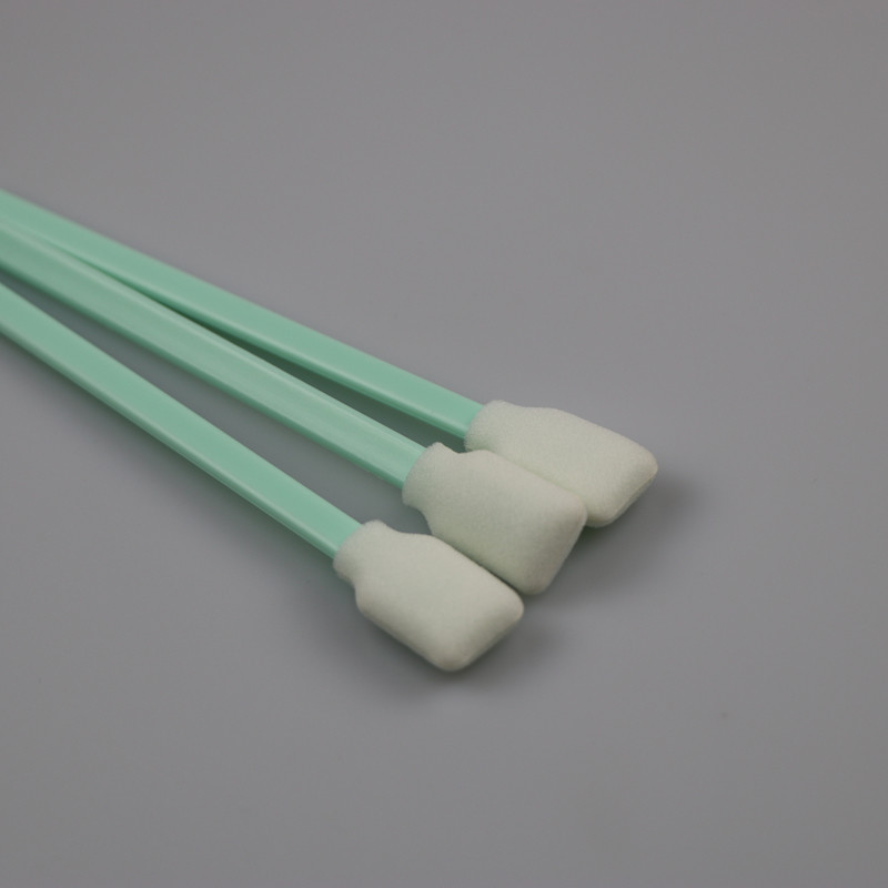Printer Head Foam Tip Swabs Rectangle Open Cell Sponge Cleaning Stick