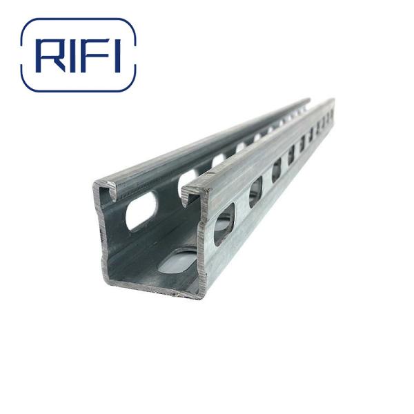 1 5 8 Unistrut 14 Gauge Silver Finish For C Industry S Efficiency And Reliabilit