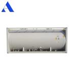 SPA-H Frame Material 20ft Bulk Cement ISO Trailer Transport Tank Container Q345B