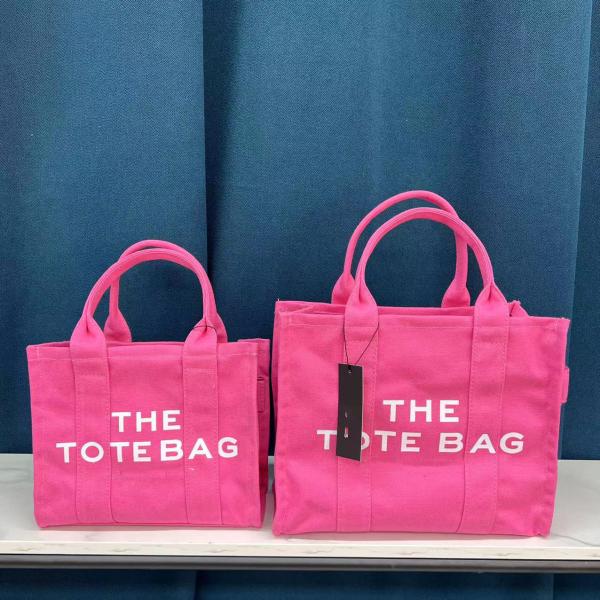 Open Closure Large Capacity Luxury Shoulder Canvas Messenger Handbags Tote Bag