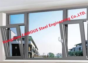 Wholesale Low-E 5mm 12A Double Tempered Clear Glass Awning Window With Operator Handle from china suppliers