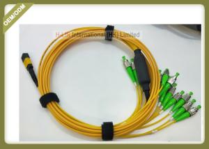 Wholesale Low Insertion Loss Fiber Optic Patch Cord LSZH / OFNP Jacket For Servo System from china suppliers
