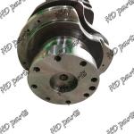 6L EFI Forged Steel Engine Crankshaft Spare Part 4989436 For Cummins
