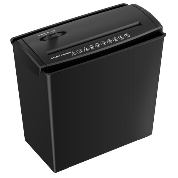 10L Desktop Paper Shredder Machine 5 Sheet Paper Shredder for home and office