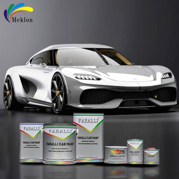 High Gloss White Pearl Car Paint With Variety Of Colors For High-End Cars And