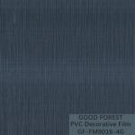 Decorative PVC Film For Furniture Cloth Grain Type Good Flowability