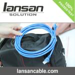 BC HDPE Bare Copper Patch Cord Flexible LSZH PVC 300V ETL Approved