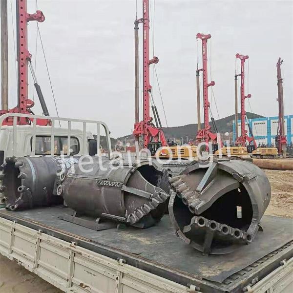 Drilling Hole Rock Drilling Auger and Bucket For Piling Machine Soilmec SR40