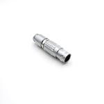 3 Pin Low Voltage Circular Push Pull Connectors 17A IP50 Solder Termination